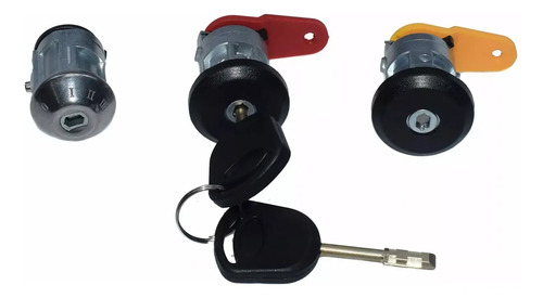 01-13 Ford Courier Chapas Puertas + Encendido + Llave