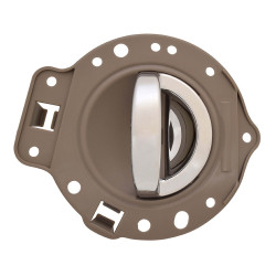 MANIJA INTERIOR JP COMMANDER 06-10 CON BASE CAFE/CROMADO PLASTICO TWN HUSHAN Derecho Delantera/Trasera