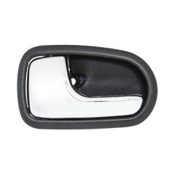 MANIJA INTERIOR MZ 323 FAMILIA/PROTEGE 95-03/626 93-02 NEGRA/CROMO PLASTICO TWN HUSHAN S54N-59-330B-65 Izquierdo Delantera/Trasera