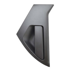 MANIJA EXTERIOR NS JUKE 11-17 CORRUGADA NEGRA PLASTICO TWN HUSHAN 82606-1KA0A Derecho Trasera