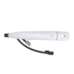 MANIJA EXTERIOR NS SENTRA 13-19/MAXIMA 09-15/MURANO 09-14/LEAF 11-15 CON HOYO PARA LLAVE CON SENSOR CROMADA PLASTICO TWN HUSHAN Izquierdo Delantera