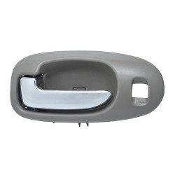 MANIJA INTERIOR CR CIRRUS 01-06 CON HOYO PARA SEGURO GRIS CLARO/CROMADO PLASTICO TWN HUSHAN US271L5AA Izquierdo Delantera