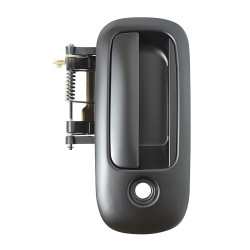 MANIJA EXTERIOR CV EXPRESS VAN GM SAVANA 10-18 CON HOYO PARA LLAVE LISA NEGRA PLASTICO TWN HUSHAN Derecho Puerta corrediza