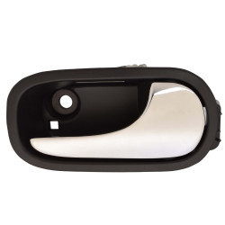 MANIJA INTERIOR CV MALIBU 08-12 SN AURA 07-10 CON HOYO PARA LUZ LED NEGRA/CROMO PLASTICO TWN HUSHAN 20808796 Derecho Delantera
