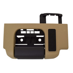 MANIJA INTERIOR FD F-150 EXTENDED CAB/LOBO CABINA Y MEDIA 09-14 CAFE PLASTICO TWN HUSHAN 9L3Z-1822600-AB Derecho Trasera