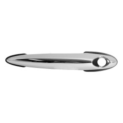 MANIJA EXTERIOR MN MINI COOPER 02-08 CON HOYO PARA LLAVE SIN SENSOR CROMADA PLASTICO TWN HUSHAN 51219800557 Izquierdo Delantera
