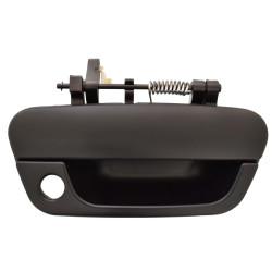 MANIJA EXTERIOR CV SPARK 11-17/BEAT HATCHBACK/SEDAN 17-20 CON HOYO PARA LLAVE LISA PARA PINTAR NEGRA PLASTICO TWN HUSHAN 95227860 Derecho Delantera