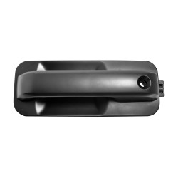 MANIJA EXTERIOR FD F-150/F-250/LOBO 15-20/SUPER DUTY 17-20 CON HOYO PARA LLAVE SIN SENSOR LISA PARA PINTAR NEGRA PLASTICO TWN HUSHAN FL3Z-1522405-HAPTM Izquierdo Delantera