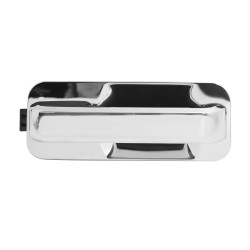 MANIJA EXTERIOR FD F-150/F-250/LOBO 15-20/SUPER DUTY 17-20 SIN HOYO PARA LLAVE SIN SENSOR CROMADA PLASTICO TWN HUSHAN Derecho Delantera/Trasera