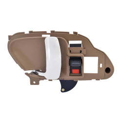 MANIJA INTERIOR CV CHEYENNE/CUSTOM 95-98/SUBURBAN 95-99/SILVERADO 95-98/TAHOE 95-99 GM SIERRA/YUKON 95-98 CD ESCALADE ESV 95-00 CV PICK UP 95-98 CAFE/CROMADO ZINC CON PLASTICO TWN HUSHAN Izquierdo Delantera/Trasera