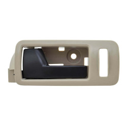MANIJA INTERIOR FD MUSTANG 05-14 CON HOYO PARA SEGURO BEIGE/NEGRO PLASTICO TWN HUSHAN AR3Z-6322601-EA Izquierdo Delantera