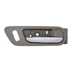 MANIJA INTERIOR MZ 6 09-13 CON HOYO PARA SEGURO BEIGE/CROMADA PLASTICO TWN HUSHAN GS3T-58-330-30 Derecho Delantera