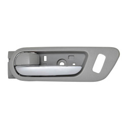 MANIJA INTERIOR MZ 6 09-13 CON HOYO PARA SEGURO GRIS/CROMO PLASTICO TWN HUSHAN GS3T-59-330-74 Izquierdo Delantera