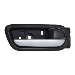 MANIJA INTERIOR MZ 6 09-13 NEGRA/CROMO PLASTICO TWN HUSHAN GS3T-73-330-02 Izquierdo Trasera