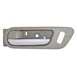 MANIJA INTERIOR MZ CX-9 07-15 CON HOYO PARA SEGURO BEIGE/PLATA PLASTICO TWN HUSHAN TD11-59-330A-34 Izquierdo Delantera