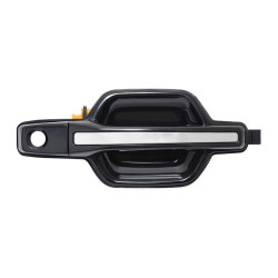 MANIJA EXTERIOR MT MONTERO LIMITED USA TYPE 04-08 CON HOYO PARA LLAVE LISA PARA PINTAR NEGRA/CROMO PLASTICO TWN HUSHAN MR970425 Derecho Delantera