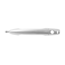 MANIJA EXTERIOR MT OUTLANDER 07-18 CON HOYO PARA LLAVE/CON HOYO PARA SENSOR LISA PLATA PLASTICO TWN HUSHAN Izquierdo Delantera