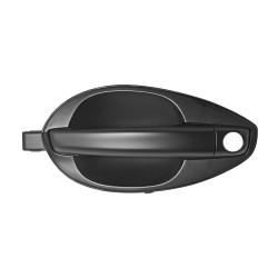 MANIJA EXTERIOR HY TIBURON 03-08 CON HOYO PARA LLAVE LISA NEGRA PLASTICO TWN HUSHAN 82650-2C000 Izquierdo Delantera