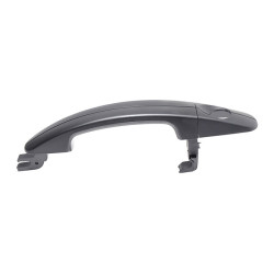 MANIJA EXTERIOR FD FOCUS 07-18/ESCAPE 13-19/TRANSITT CUSTOM 14-19 CON HOYO PARA LLAVE SIN SENSOR CORRUGADA NEGRA PLASTICO TWN HUSHAN Izquierdo Delantera