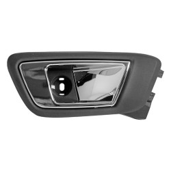 MANIJA INTERIOR FD FIESTA 11-19/ECOSPORT 13-17 CROMADA/NEGRA PLASTICO TWN HUSHAN BE8Z-5422600-GA Derecho Trasera