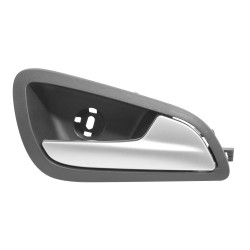 MANIJA INTERIOR FD FOCUS 12-17 CON BASE LISA NEGRO/PLATA PLASTICO TWN HUSHAN CV6Z-5822600-CA Derecho Delantera/Trasera