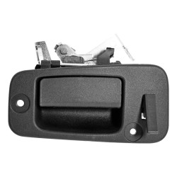 MANIJA EXTERIOR CV PICK UP/CHEYENNE/SILVERADO GM SIERRA 07-13 PARA CABINA Y MEDIA CORRUGADA NEGRA TWN HUSHAN 25992784 Izquierdo Trasera