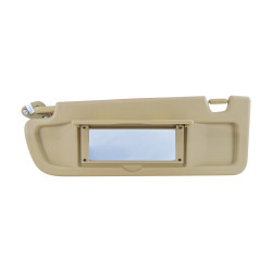 VISERA 1 PIEZA CON ESPEJO SIN LUZ BEIGE PLASTICO TWN HUSHAN Izquierdo Delantera
