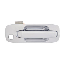 MANIJA EXTERIOR NS X-TRAIL 02-07 CON HOYO PARA LLAVE CROMADA PLASTICO TWN HUSHAN Derecho Delantera