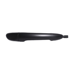 MANIJA EXTERIOR MZ 2 16-24 TY YARIS R 16-20 MZ CX-3 16-25 SIN HOYO PARA LLAVE SIN SENSOR 1 PIEZA LISA NEGRA PLASTICO TWN HUSHAN 69230WB003/69217WB003 Derecho Delantera