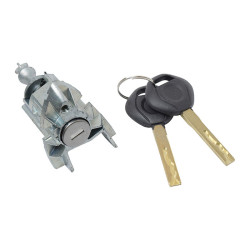CILINDRO PARA PUERTA BW X5 00-06 CON LLAVE 1 PIEZA METAL CROMO TWN HUSHAN 51217035421 Derecho/Izquierdo
