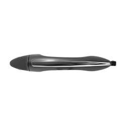 MANIJA EXTERIOR KI FORTE 14-18 SIN HOYO PARA LLAVE LISA PARA PINTAR NEGRA/CROMO PLASTICO TWN HUSHAN 82651-A7201 Derecho/Izquierdo Delantera/Trasera