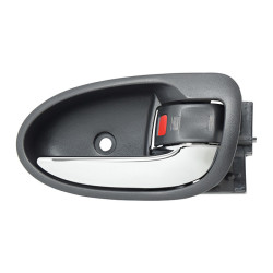 MANIJA INTERIOR TY YARIS 5P HATCHBACK 06-11 NEGRA/CROMO PLASTICO TWN HUSHAN 69205-0D160-B Derecho Delantera/Trasera