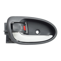 MANIJA INTERIOR TY YARIS 5P HATCHBACK 06-11 NEGRA/CROMO PLASTICO TWN HUSHAN 69206-0D160-B Izquierdo Delantera/Trasera