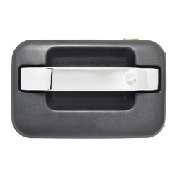MANIJA EXTERIOR FD F-150/LOBO 09-14 CORRUGADA NEGRA/CROMO TWN HUSHAN CL3Z-1626605-AB Izquierdo Trasera