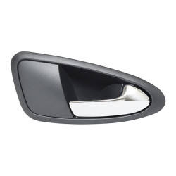 MANIJA INTERIOR ST IBIZA 09-17 SIN HOYO NEGRA/CROMO PLASTICO PARA ESPEJO ELECTRICO TWN HUSHAN Derecho Delantera