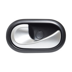 MANIJA INTERIOR RN DUSTER 13-20/STEPWAY 10-15/SANDERO 07-15/MEGANE II 04-10/SCENIC II 05-08/CLIO EURO 07-09 SM FORFOUR 14-21 PARA CHICOTE NEGRO/PLATA PLASTICO TWN HUSHAN 8247310579 Izquierdo Delantera/Trasera