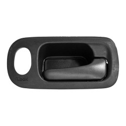 MANIJA INTERIOR HD CR-V 02-06 CON HOYO CORRUGADA NEGRA TWN HUSHAN 72121-S9A-A01ZA Derecho Delantera