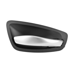 MANIJA INTERIOR BW SERIE 1/1 SERIES M/118I/120I/125I/128I/128TI/130I/135I/135IS 08-11 NEGRO/PLATA PLASTICO TWN HUSHAN 51416978138 Derecho Delantera/Trasera