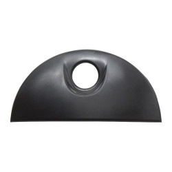 MANIJA EXTERIOR CV CORSA HATCHBACK 02-06/MERIVA 04-06 CON HOYO PARA LLAVE 5TA PUERTA SIN CILINDRO SOLO BISEL LISA NEGRO PLASTICO BRA