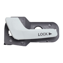 MANIJA INTERIOR FT PALIO SEDAN 05-10 FT PALIO ADVENTURE 05-10 FT STRADA 05-10 GRIS PLASTICO BRA GENERICA