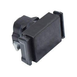 MANIJA INTERIOR VW GOLF 88-92/JETTA A2 87-92 NEGRO PLASTICO GUANTERA SIN CILINDRO Y LLAVES BRA