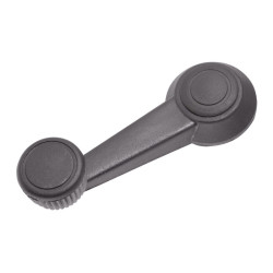 MANIJA DE ELEVAR VW ATLANTIC 81-87/BRASILIA 74-82/CARIBE 77-87/CORSAR 84-88/SEDAN 77-03 PERILLA NEGRA PARA TORNILLO PLASTICO NEGRA REMACHE DE PLASTICO BRA 113.837.581.6