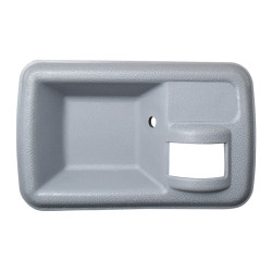 MANIJA INTERIOR SZ SAMURAI SJ410 91-95/SUPER CARRY 80-90 SOLO BISEL CORRUGADA GRIS PLASTICO TWN HUSHAN 78471-79000-G Derecho Delantera/Trasera