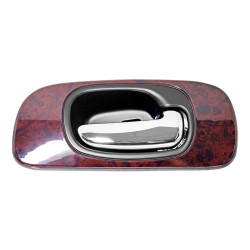 MANIJA INTERIOR CR CONCORDE LXI 98-04/300M 99-04 CON BISEL TIPO MADERA CROMADA/NEGRA TWN HUSHAN Derecho Trasera
