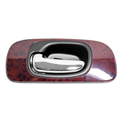 MANIJA INTERIOR CR CONCORDE LXI 98-04/300M 99-04 CON BISEL TIPO MADERA CROMADA/NEGRA TWN HUSHAN Izquierdo Trasera
