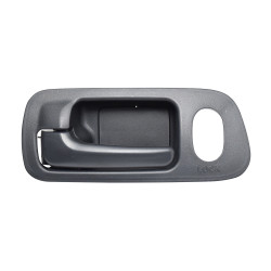 MANIJA INTERIOR HD CIVIC 2P COUPE 01-05 CON HOYO PARA SEGURO NEGRO PLASTICO TWN HUSHAN 72160-S5P-A12ZA Izquierdo Delantera