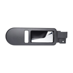 MANIJA INTERIOR VW BEETLE 98-11 CON HOYO PARA SEGUROS SIN HOYO PARA ESPEJO CROMADA/NEGRA TWN HUSHAN Derecho Delantera