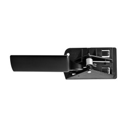 MANIJA INTERIOR HM H2 03-07 CORRUGADA NEGRA TWN HUSHAN 15186043 Derecho Delantera/Trasera