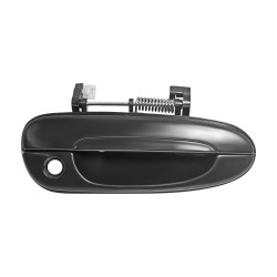 MANIJA EXTERIOR MZ 626 93-02 CON HOYO PARA LLAVE LISA PARA PINTAR NEGRA PLASTICO TWN HUSHAN GD1F-58-410-NN Derecho Delantera