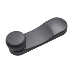MANIJA DE ELEVAR DG VISION 15-18 FT PALIO 11-18/MOBI 17-18/UNO 10-18 DG RAM 700 21-23/RAM PROMASTER RAPID 17-22 PERILLA NEGRA PARA SEGURO PLASTICO NEGRA BRA GENERICA